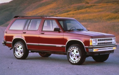 1991 Chevrolet S-10 Blazer 1991 Chevrolet S-10 Blazer