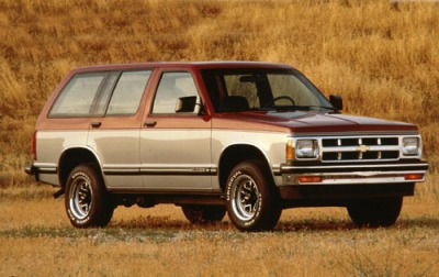 1993 Chevrolet S-10 Blazer 1993 Chevrolet S-10 Blazer